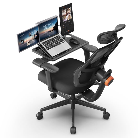 Newtral MagicH003 Ergonomic Chair with Laptop Tray for Home Office & Gaming