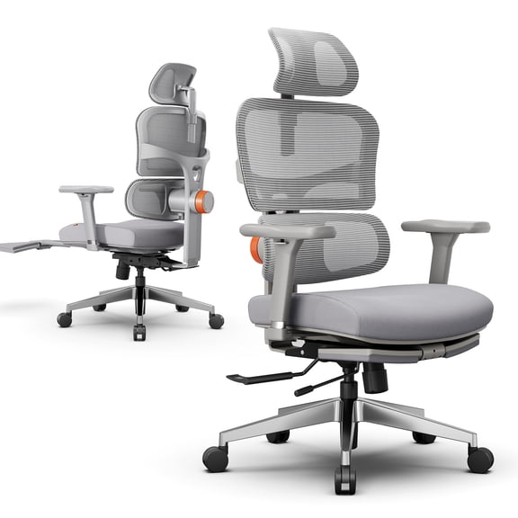 Newtral NT002 Ergonomic Office Chair with Dynamic Lumbar Support & Footrest