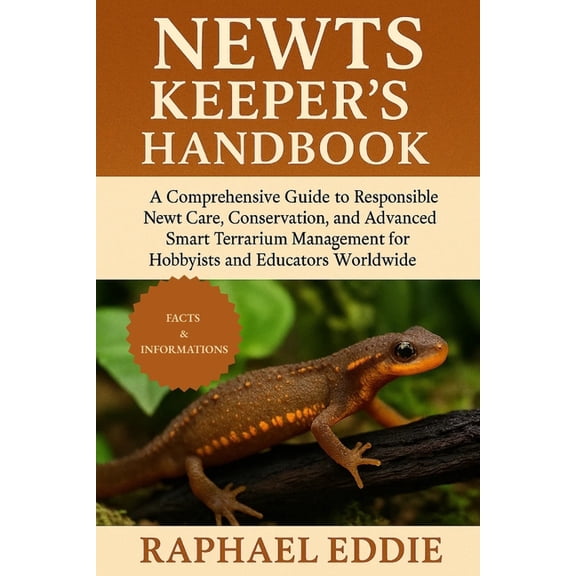 Newts Keeper's Handbook: A Comprehensive Guide to Responsible Newt Care, Conservation, and Advanced Smart Terrarium Mana, (Paperback)