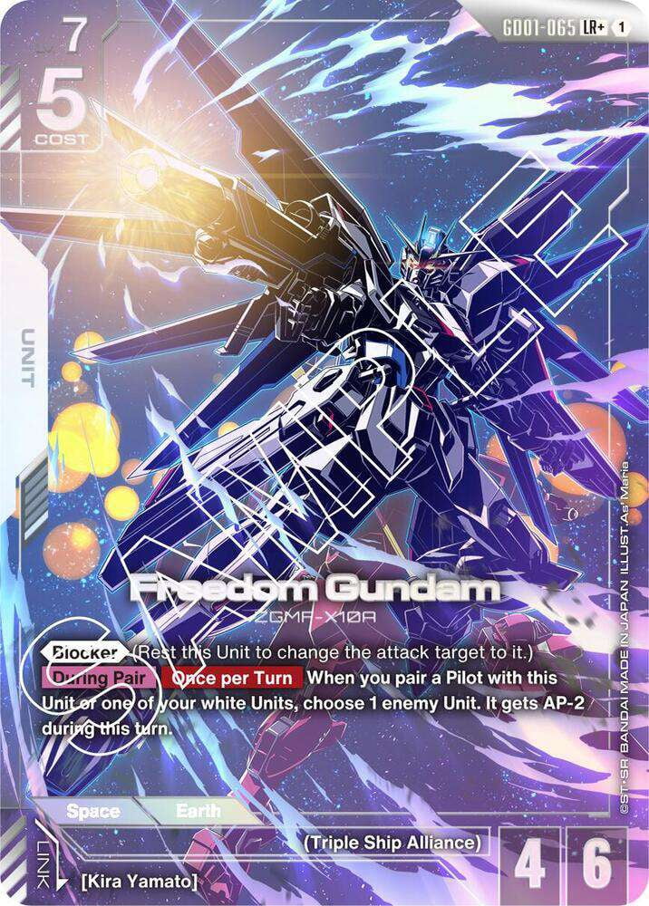 Newtype Rising Freedom Gundam GD01-065 - Walmart.com
