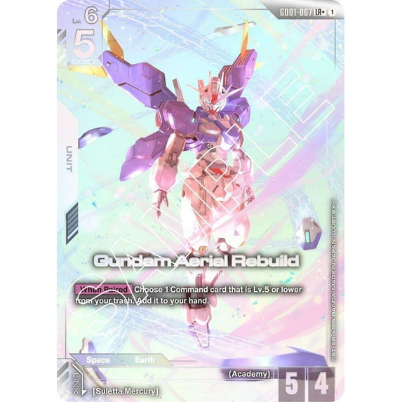 Newtype Rising Gundam Aerial Rebuild GD01-067