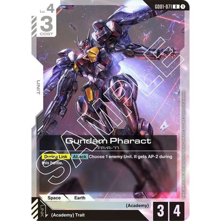 Newtype Rising Gundam Pharact GD01-071 price history and forecast - Gundam GD01-071