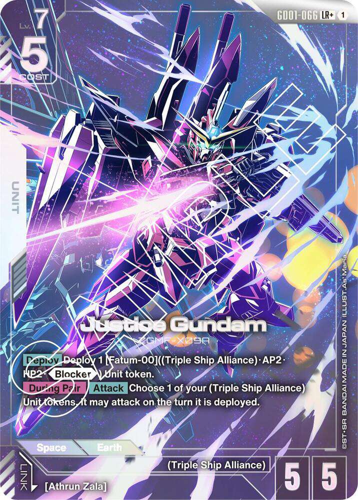 Newtype Rising Justice Gundam GD01-066