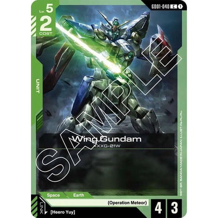 Newtype Rising Wing Gundam GD01-040
