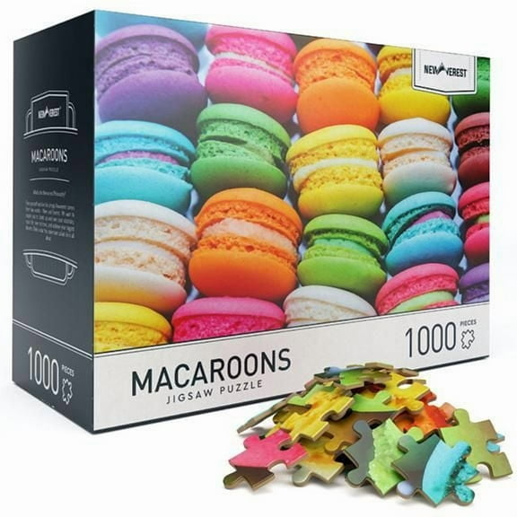 Newverest Inc "Macaroons" 1000 Piece Puzzle In Stylish Storage Box