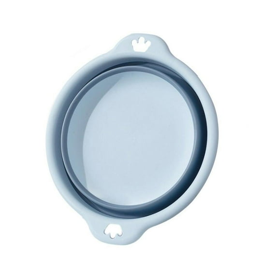 Newway Foldable Wash Basin Portable Plastic Travel Folding Wash Basin Durable Laundry Tub for Barbecue Hiking Fishing Camping Tool