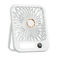 thumbnail image 1 of Newxiaaa Quiet Table Fan Blow Cold Air Usb Fans For Desk Small Fans For Bedroom Quiet Usb Rechargeable Battery Operated Mini for Cooling Large Rooms (), 1 of 6