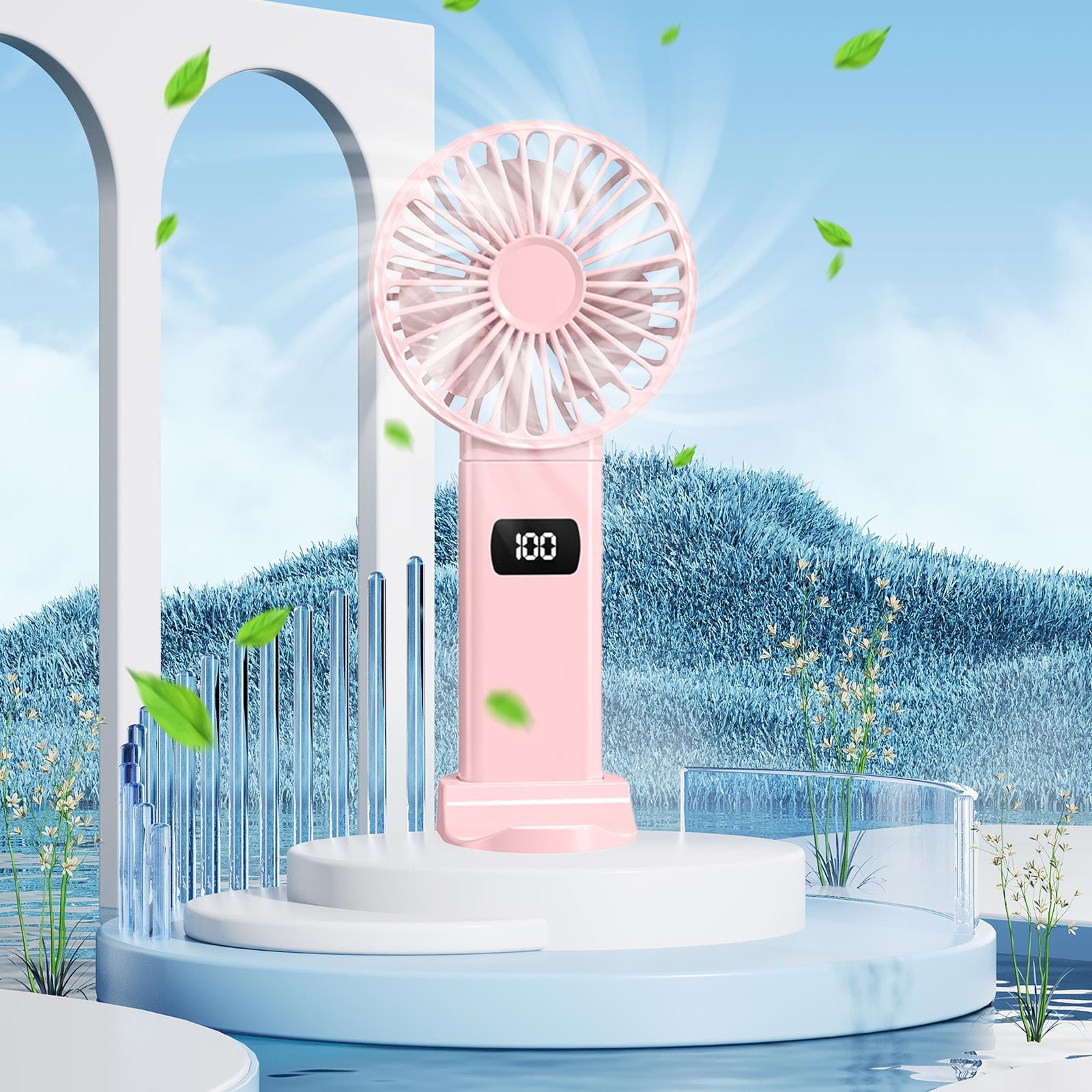Newxiaaa Smart Air Circulator Fan Blow Cold Air 3 Speeds Adjustable ...