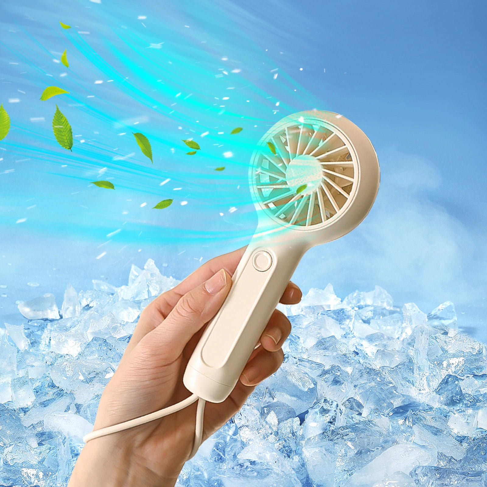 Newxiaaa Smart Air Circulator Fan Blow Cold Air Tabletop Fan For ...