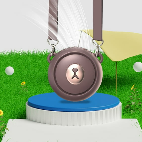 Newxiaaa Smart Portable Bladeless Fan Portable Personal Fan Household Quiet Floor Fan Standing Fans Double Battery Lasting Portable Fan Gifts for Women Girls Men Office (Green)