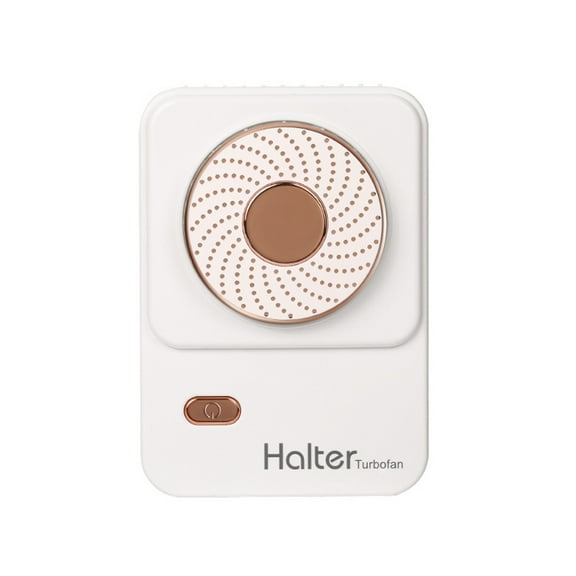 Newxiaaa Usb Rechargeable Personal Foldable Fan Non-Slip Material Portable Neck Fan Household Upgraded Smart Standing Fans Portable Fan Rechargeable for Baby (Pink)