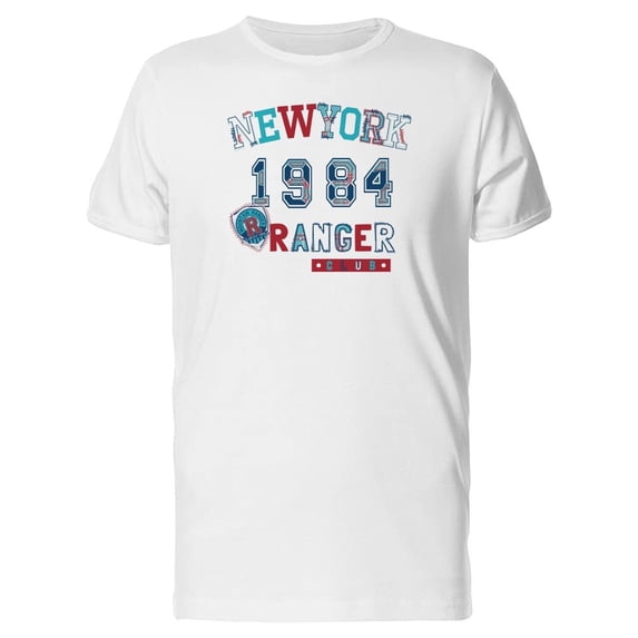 Newyork 1984 Ranger Club Tee Men's -Image by Shutterstock