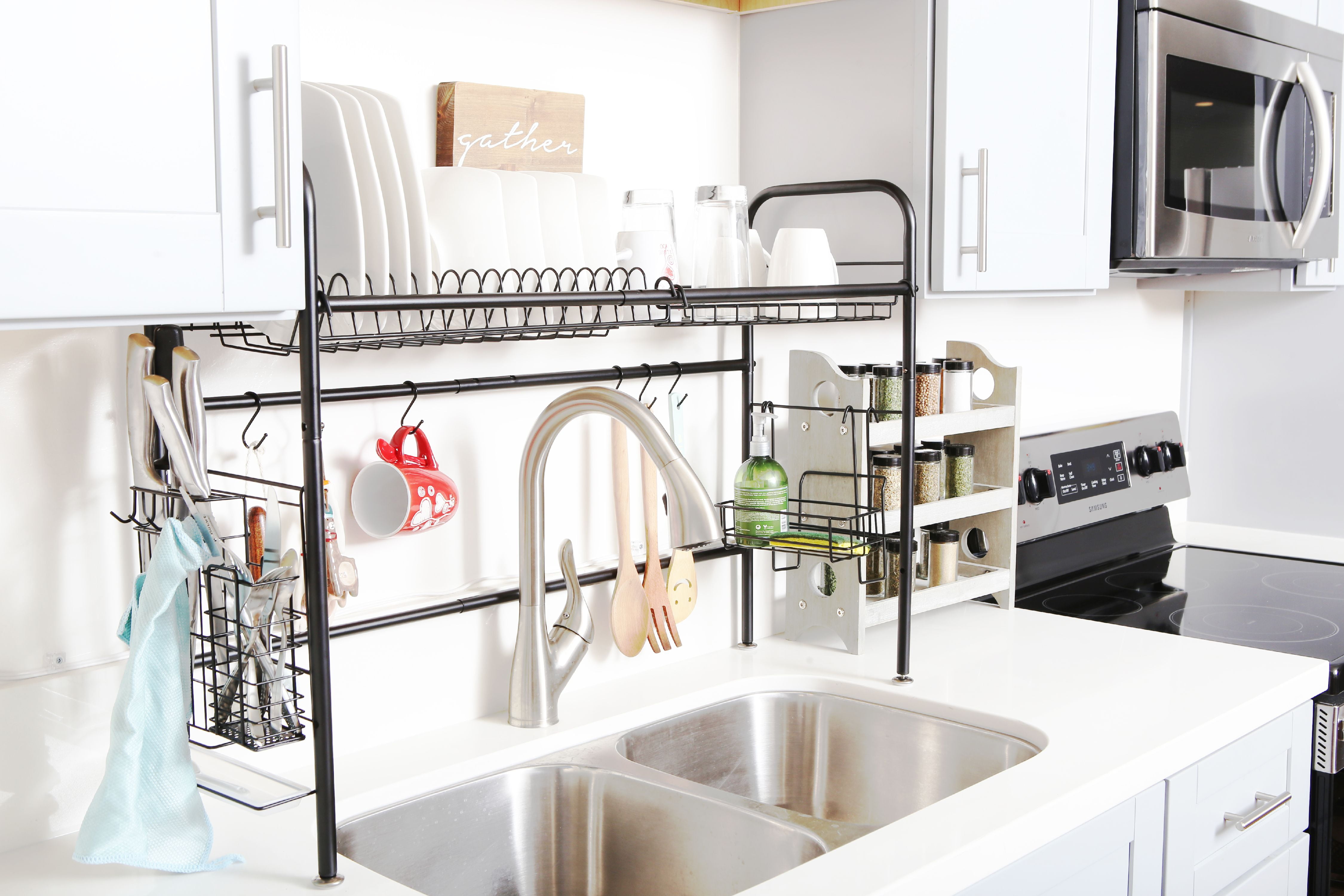 Design House Kitchen Sink Drying Rack in Stainless Steel