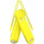 Nex Silicone Case Cover for Playground Game System Remote, Anti Slip Shockproof Protective Sleeve with Lanyard Yellow