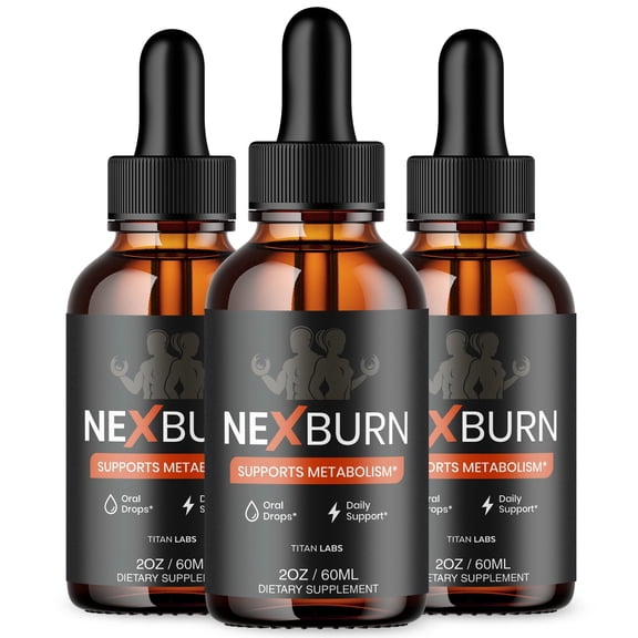 NexBurn Advanced Formula Drops to Support Active Lifestyle Nex Burn 90 Servings