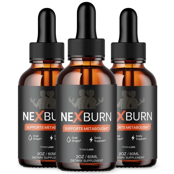 NexBurn Advanced Formula Drops to Support Active Lifestyle Nex Burn 90 Servings