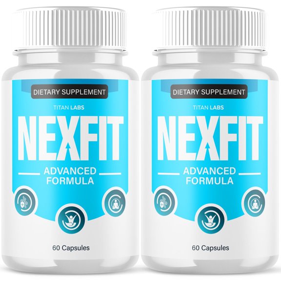 NexFit Advanced Formula Pills Supporting Your Active Lifesyle Naturally Nex Fit 120 Capsules