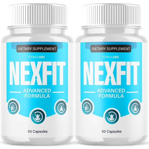 NexFit Advanced Formula Pills Supporting Your Active Lifesyle Naturally Nex Fit 120 Capsules