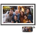 thumbnail image 1 of NexFoto 64GB 16 Inch Extra Large Digital Picture Frame 1920x1080 FHD IPS Touch Screen, WiFi Electronic Digital Photo Frame with Remote Control, Easy to Share Photo via App, Gift for Grandparents, 1 of 8