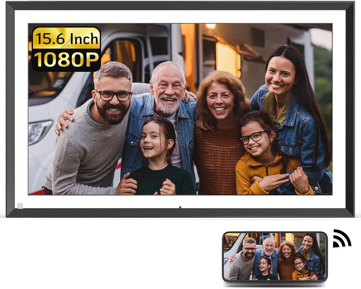 NexFoto Digital Photo Frame with IPS Screen, Electronic Picture Frames