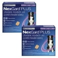 thumbnail image 1 of NexGard Plus Flea, Tick & Heartworm Chewable for Dogs 33.1-66 lbs, Beef Flavor, Purple Box, 1 of 10