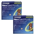 thumbnail image 1 of NexGard Plus Flea, Tick & Heartworm Chewable for Dogs 8.1-17 lbs, Beef Flavor, Green Box, 1 of 10