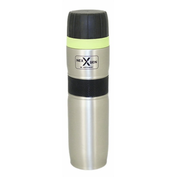 NexGen C01B888-S 30 oz Double Wall Stainless Steel Vacuum Bottle - Silver