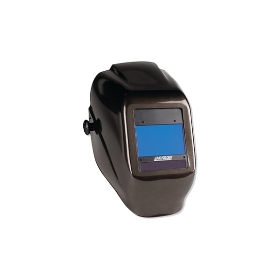 Jackson Safety Welding Helmet - Auto Darkening - Nylon - 3.80" x 2.35" Viewing Area -  Shade 4/9-13 NexGen&reg; Variable ADF 1/1/1/1 - 370 Speed Dial Headgear - Heavy Metal Graphics - HLX 100 Series