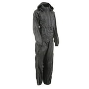NexGen SH2342 Women's Black Water Resistant Rain Suit with Reflective Butterflies 2X-Large