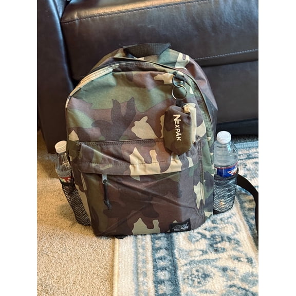 NexPak Camaflauge Back Pack for School or Hiking or Camping