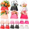 thumbnail image 1 of NexTone 18 Pcs Mother's Day Floral Bouquet Boxes for Arrangement Wedding Party Centerpieces Boxes Portable Flower Paper Gift Wrapping Bag Bulk with Handle for Wedding Bridal Shower(Classic), 1 of 6