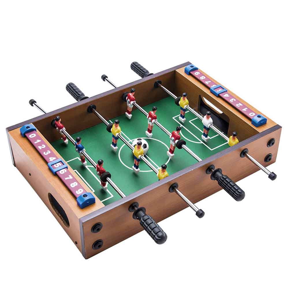 NexTone Table Foosball, Mini Football Table Soccer Tabletops Wood Football Table Top w/Footballs, Game Accessories for Adults Family Night Parties Entertainment