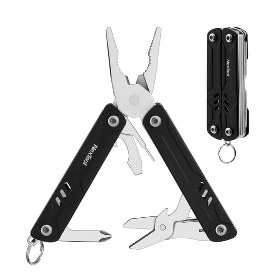 NexTool 9 in 1 Mini Multitool, Bladeless Small Multi Tool, TSA Approved, Mini Sailor Lite