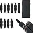 thumbnail image 1 of NexTool Bit kit, 10 Pack Replacement Double-Ended Screwdriver Bit for Leatherman Multi-Tool, 1 of 7