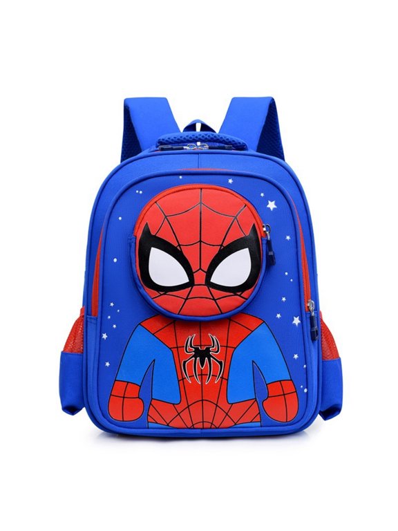 Cartoon Spider Schoolbag - Cute Backpack for School Teen Bookbag Aesthetic Travel Book Bags for School Student Back Packs, 3D, Waterproof, Large-Capacity