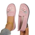 thumbnail image 1 of NexTorq Comfort Shoes for Women, Womens Walking Shoes, Women Sneakers, Women’s Orthopedic Knit Comfort Loafers-Slip-Resistant Walking Shoes, Non-Slip Lightweight Soft Sole Mesh Low-Top Flat, Pink, 43, 1 of 9