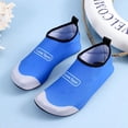 thumbnail image 1 of NexTorq Cruise Must Haves, Women's Water Shoes, Foldable Shoes, Swimming Shoes Men, Water Shoes for Womens Mens Barefoot Quick-Dry Aqua Socks for Beach Swim Surf Yoga Exercise Soles, Blue, 8, 1 of 4