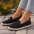thumbnail image 1 of NexTorq Womens Flats, Wide Loafers for Women, Women Loafers Shoes, Breathable Shoes for Women, Women's Breathable Mesh Flats Shoes, Soft Loafers Flats, Slip on Shoes Loafer Black 7.5, 1 of 6