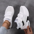 thumbnail image 1 of NexTorq Womens Shoes Casual, Women's Running Shoes, Walking Shoes Women, Womens Workout Shoes, Women's Wedge Heel Fashion Sneakers Comfortable Walking Shoes Casual Running Sneakers, White, 7, 1 of 6