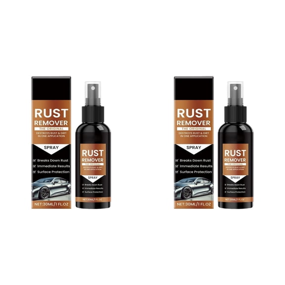 Rust Remover Spray for Metal, Heavy Duty Rust Dissolver for Tools, Cars, Chains, Appliances, 1fl oz
