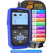 Nexas Heavy Duty Truck Scanner for Heavy Truck All System OBD2 Scanner Check Engine Light EOBD HD OBD Scanner Trucks & Cars 2 In 1 Auto Code Reader for 12V Car & 24V Truck Diagnostic Scan Tool