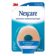 Nexcare Absolute Waterproof First Aid Tape, 1.5 in x 5 yds