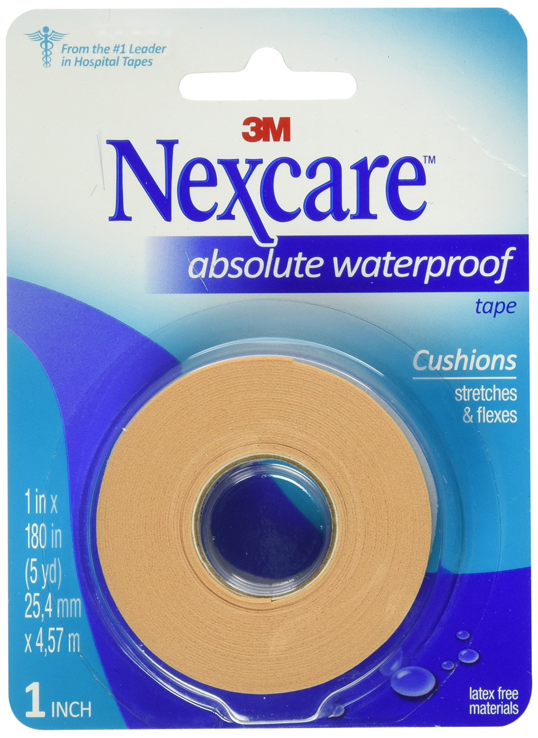 Nexcare Absolute Waterproof First Aid Tape, from The 1 Leader in U.S