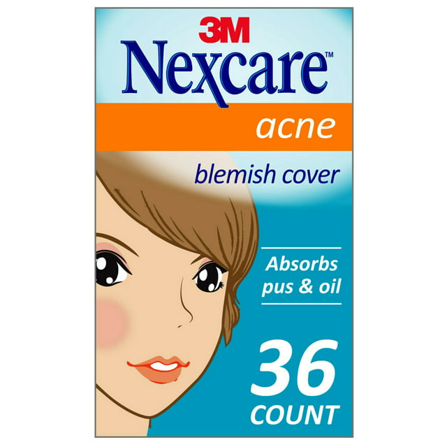 Nexcare Acne Cover for Clogged Pores - 36 Acne Covers