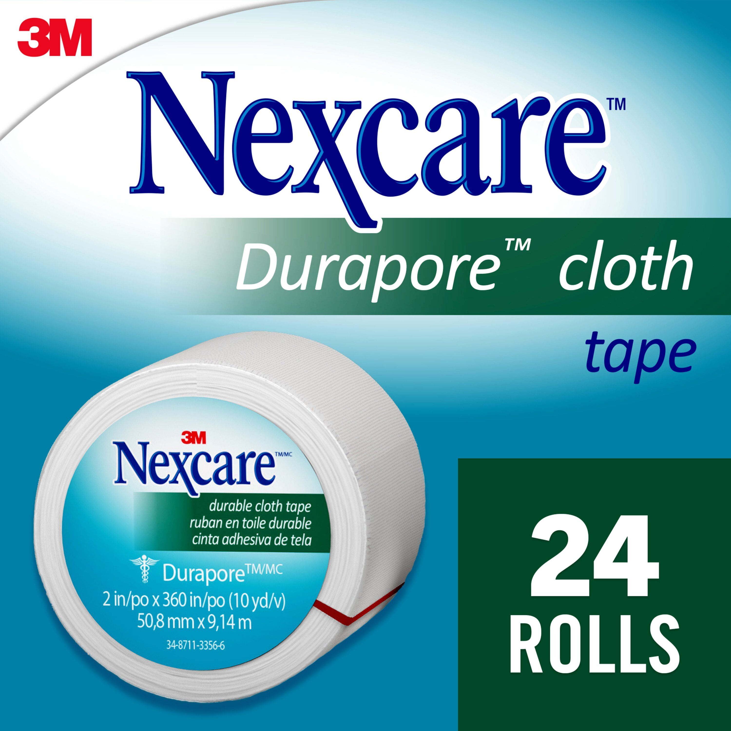 3M Nexcare Micropore Paper First Aid Tape, 1/2 Inch X 10 Yards, 24
