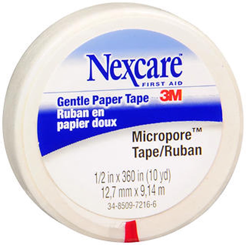 3M Nexcare Micropore Gentle Paper Tape 1/2In x 10Yd – Locatel