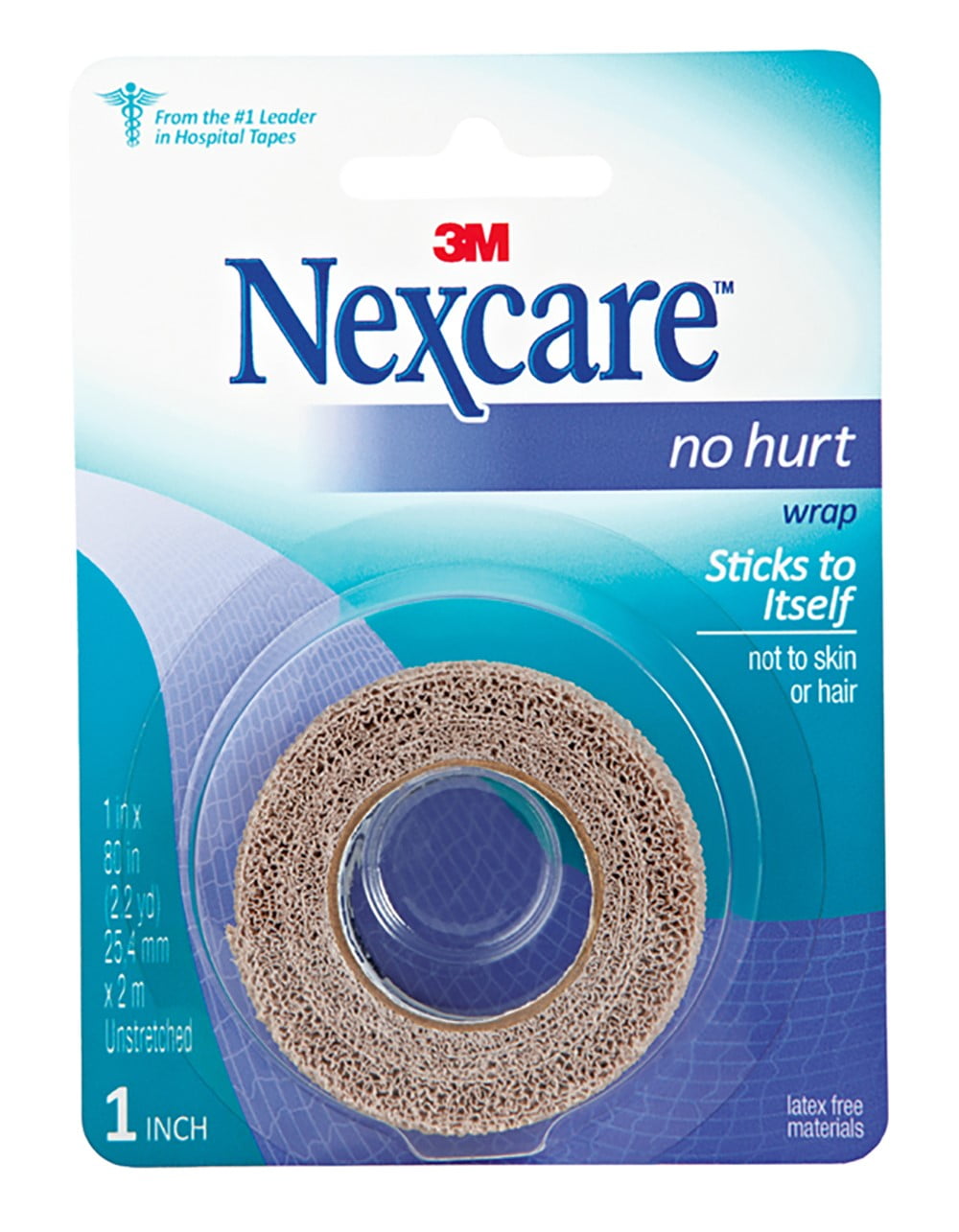 Nexcare No Hurt Wrap, Unstretched, 1 Inch « Discount Drug Mart