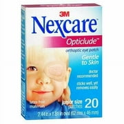 Nexcare Opticlude Orthoptic Eye Patches Junior 20 Each Pack of 2