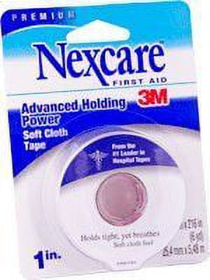 Nexcare Tape Advanced Holding Power Cloth ''1 x 6 yds, 1 Count''