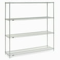 thumbnail image 1 of Nexel 21726C Nexel Chrome Wire Shelving, 72"W x 21"D x 63"H, 1 of 4
